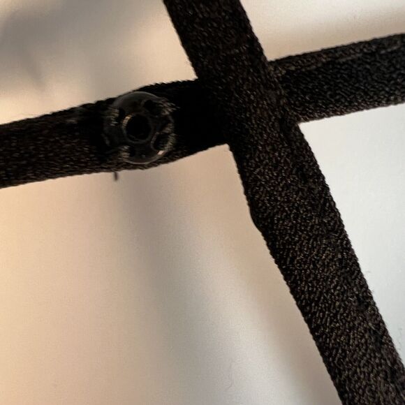 SABO SKIRT Size 10 Open Back  Maxi Dress Strappy Black - Picture 9 of 11